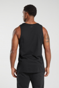 Men's Black Tank Top Featuring The Scoop of Protein